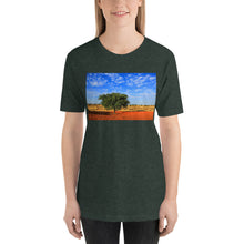Load image into Gallery viewer, Classic Crew Neck Tee - A Tree in Africa - Ronz-Design-Unique-Apparel
