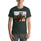 Classic Crew Neck Tee - Wild Mustangs - Ronz-Design-Unique-Apparel