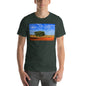 Classic Crew Neck Tee - A Tree in Africa - Ronz-Design-Unique-Apparel