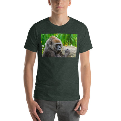 Classic Crew Neck Tee - Young Gorilla - Ronz-Design-Unique-Apparel