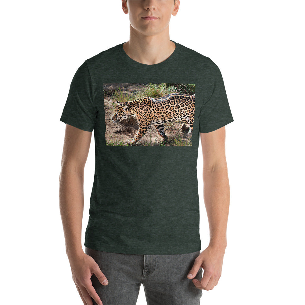 Classic Crew Neck Tee - Young Leopard - Ronz-Design-Unique-Apparel