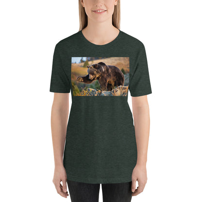Everyday Elegant Tee - Grizzly Fly Swatting