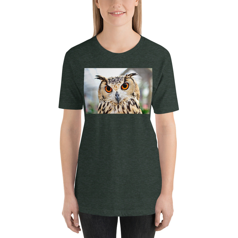 Everyday Elegant Tee - Orange Eyed Hooter