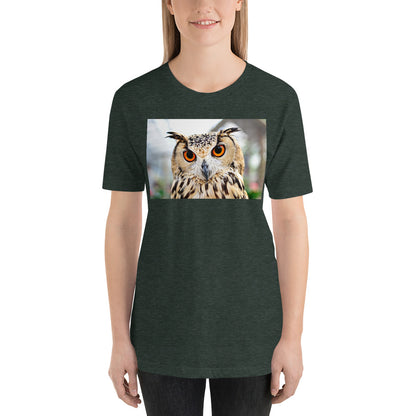 Everyday Elegant Tee - Orange Eyed Hooter