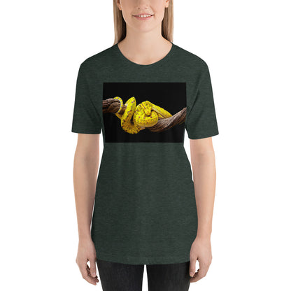 Everyday Elegant Tee - Yellow Tree Python