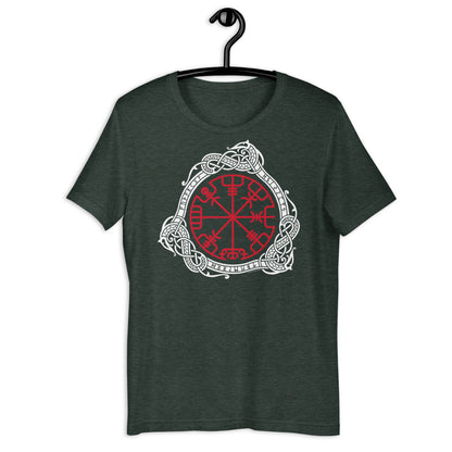 Everyday Elegant Tee - Magical Norse Runic Compass