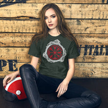 Load image into Gallery viewer, Everyday Elegant Tee - Magical Norse Runic Compass
