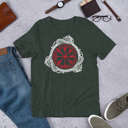 Everyday Elegant Tee - Magical Norse Runic Compass