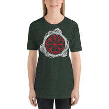 Load image into Gallery viewer, Everyday Elegant Tee - Magical Norse Runic Compass
