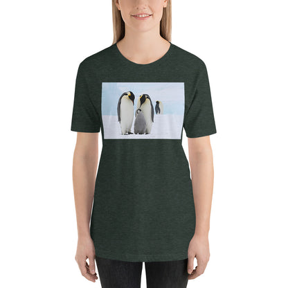 Everyday Elegant Tee - Penguin Family