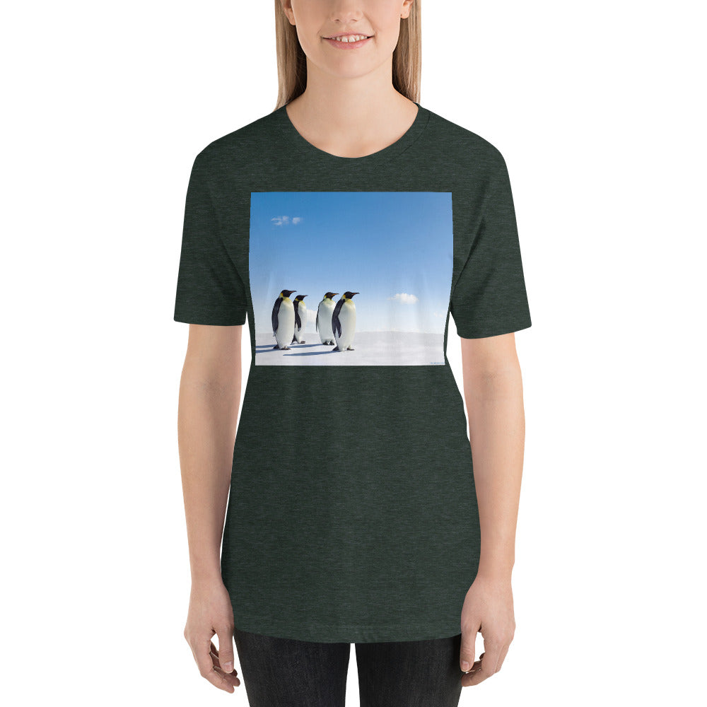 Everyday Elegant Tee - Penguins Out for a Stroll