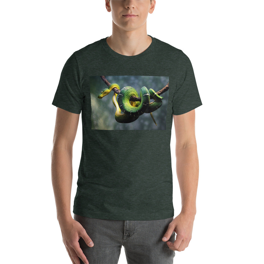 Premium Soft Crew Neck - Green Tree Python