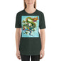 Everyday Elegant Tee - Green & Blue Chinese Sky Dragon