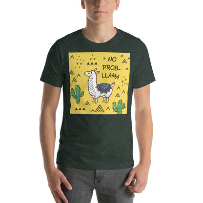 Classic Crew Neck Tee - NO PROB-LLAMA