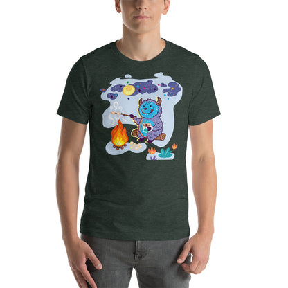 Classic Crew Neck Tee - Yeti Campfire