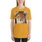 Classic Crew Neck Tee - Cheetah Stare - Ronz-Design-Unique-Apparel