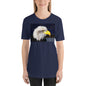 Classic Crew Neck Tee - Bald Eagle - Ronz-Design-Unique-Apparel