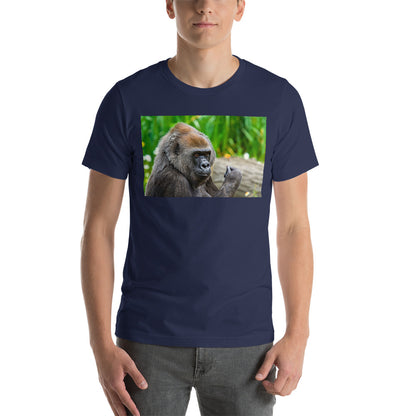 Classic Crew Neck Tee - Young Gorilla - Ronz-Design-Unique-Apparel