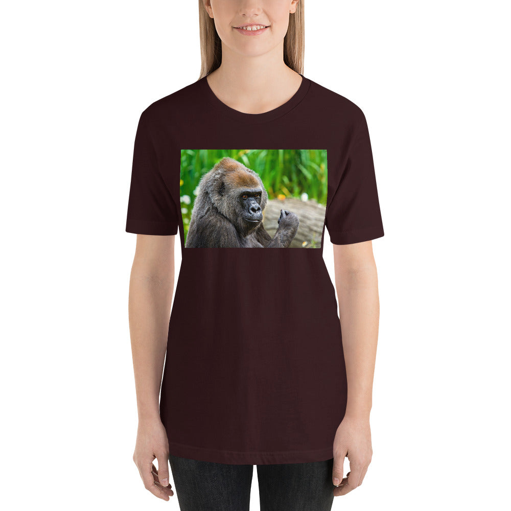 Classic Crew Neck Tee - Young Gorilla - Ronz-Design-Unique-Apparel