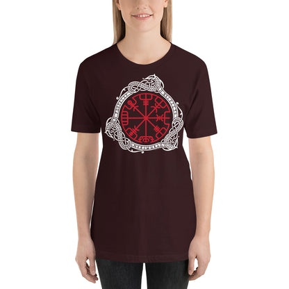 Everyday Elegant Tee - Magical Norse Runic Compass