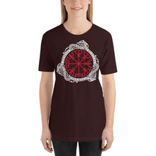Load image into Gallery viewer, Everyday Elegant Tee - Magical Norse Runic Compass
