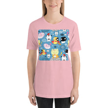 Load image into Gallery viewer, Classic Crew Neck Tee - Silly Cats - Ronz-Design-Unique-Apparel
