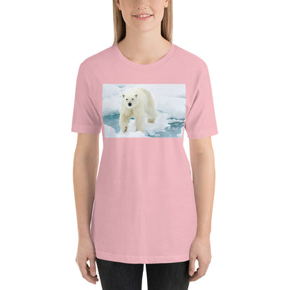 Classic Crew Neck Tee - Polar Bear - Ronz-Design-Unique-Apparel