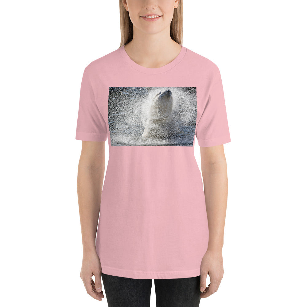 Classic Crew Neck Tee - Water Shed - Ronz-Design-Unique-Apparel