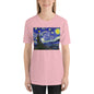 Classic Crew Neck Tee - van Gogh: The Starry Night - Ronz-Design-Unique-Apparel
