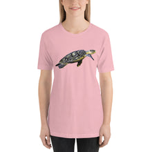 Load image into Gallery viewer, Classic Crew Neck Tee - Flatback Sea Turtle - Ronz-Design-Unique-Apparel
