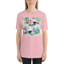 Load image into Gallery viewer, Classic Crew Neck Tee - Fish Watercolor - Ronz-Design-Unique-Apparel
