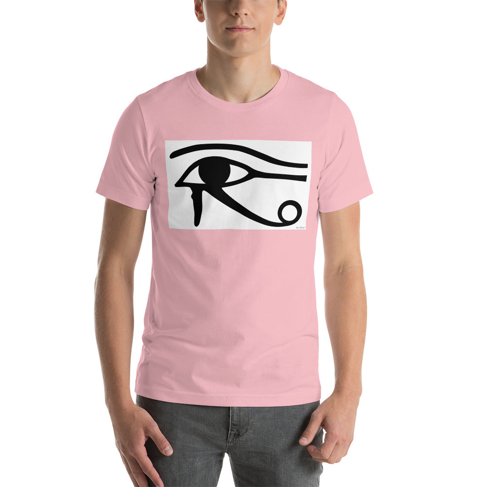 Classic Crew Neck Tee - Eye of Horus - Ronz-Design-Unique-Apparel