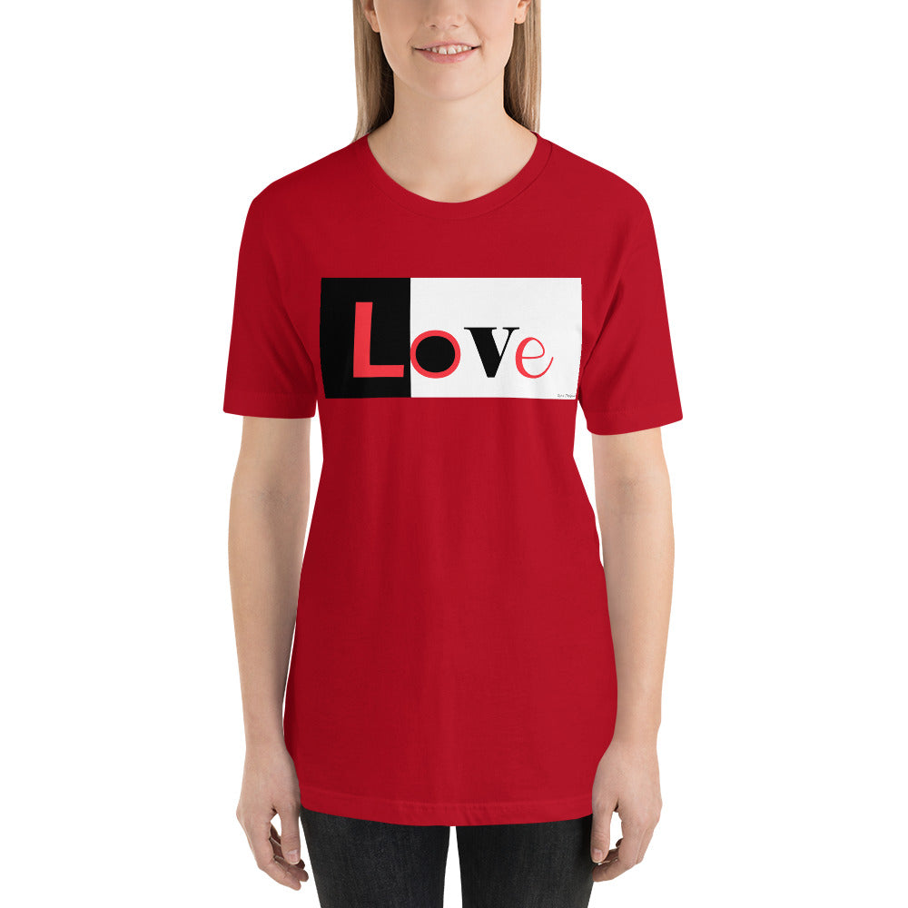 Classic Crew Neck Tee - I Love Love you! - Ronz-Design-Unique-Apparel