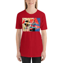 Load image into Gallery viewer, Classic Crew Neck Tee - Abstract Black Circle - Ronz-Design-Unique-Apparel
