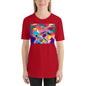 Classic Crew Neck Tee - Abstract Angles - Ronz-Design-Unique-Apparel