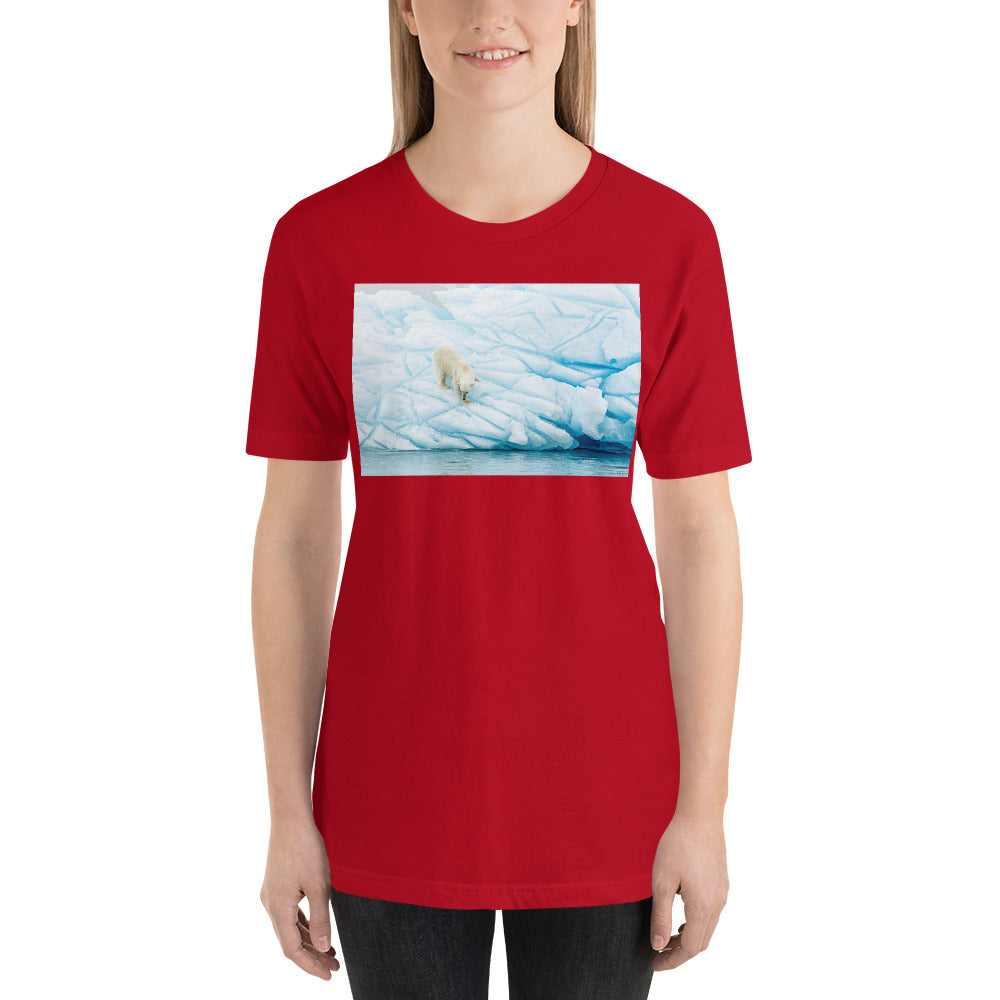 Classic Crew Neck Tee - Polar Hunter - Ronz-Design-Unique-Apparel