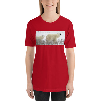 Classic Crew Neck Tee - Mom & Cub - Ronz-Design-Unique-Apparel