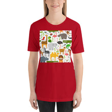 Load image into Gallery viewer, Classic Crew Neck Tee - Life is a Zoo - Ronz-Design-Unique-Apparel
