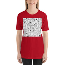 Load image into Gallery viewer, Classic Crew Neck Tee - Funny Monsters - Ronz-Design-Unique-Apparel
