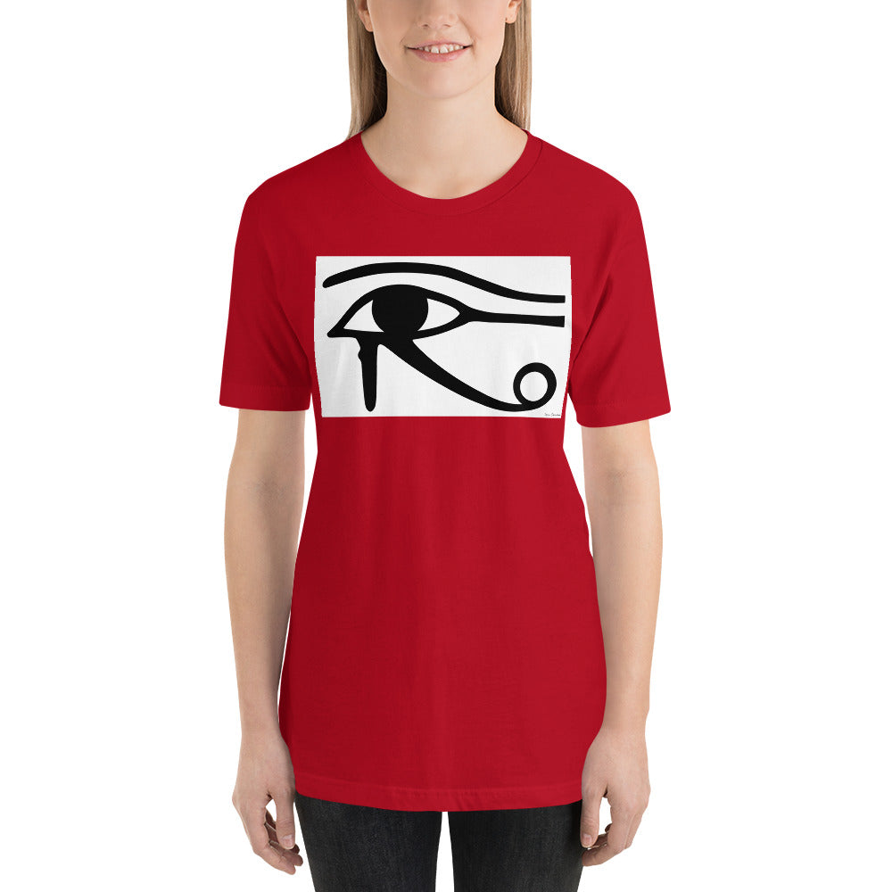 Classic Crew Neck Tee - Eye of Horus - Ronz-Design-Unique-Apparel