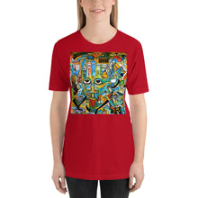Load image into Gallery viewer, Classic Crew Neck Tee - Grunge Art - Ronz-Design-Unique-Apparel

