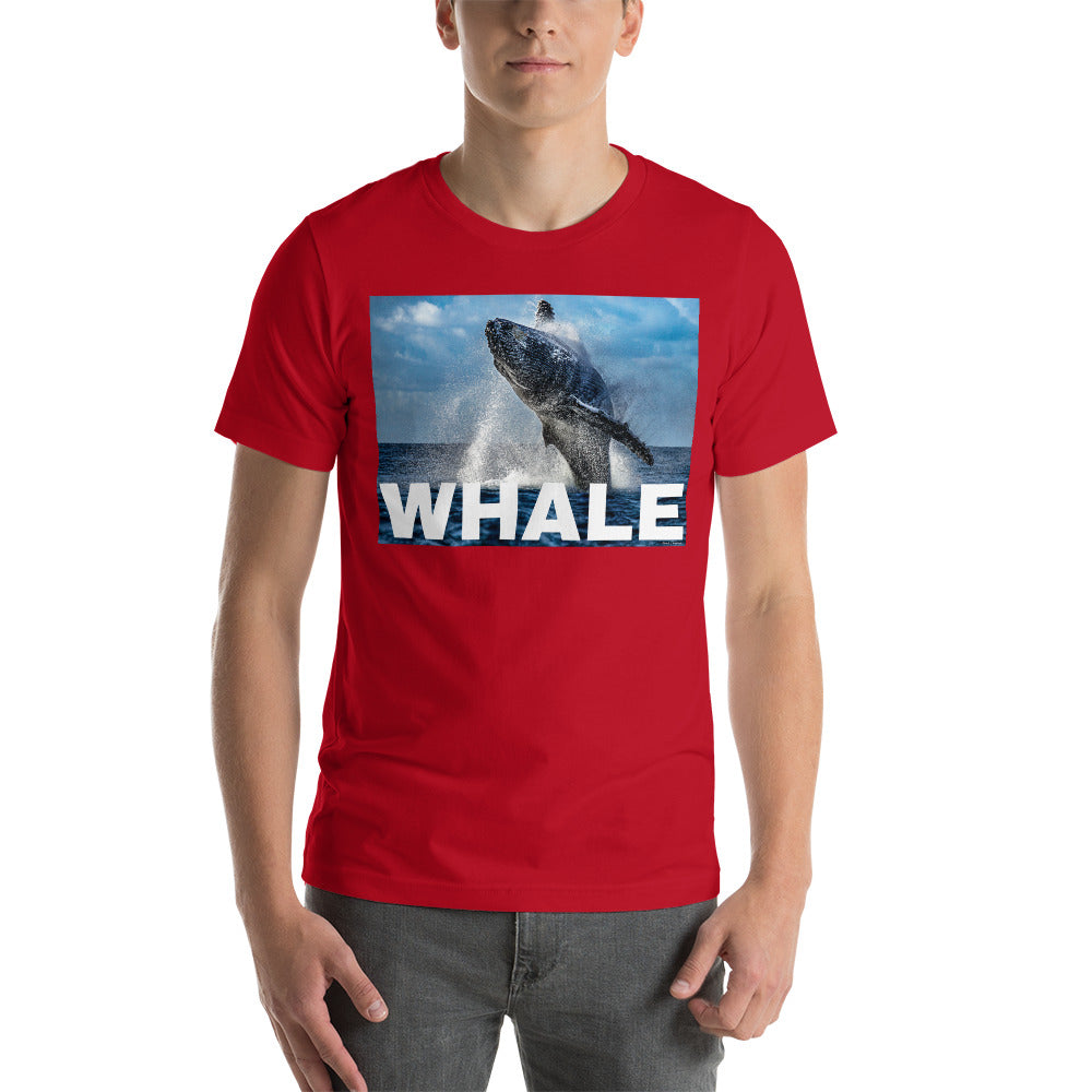 Classic Crew Neck Tee - Humpback Breach - Ronz-Design-Unique-Apparel