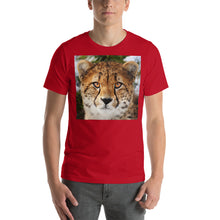 Load image into Gallery viewer, Classic Crew Neck Tee - Cheetah Stare - Ronz-Design-Unique-Apparel
