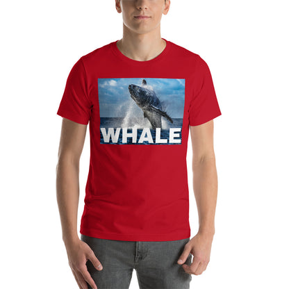 Classic Crew Neck Tee - Whale - Ronz-Design-Unique-Apparel
