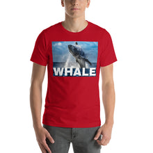 Load image into Gallery viewer, Classic Crew Neck Tee - Whale - Ronz-Design-Unique-Apparel
