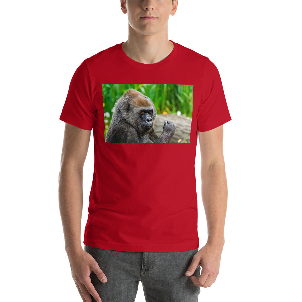 Classic Crew Neck Tee - Young Gorilla - Ronz-Design-Unique-Apparel