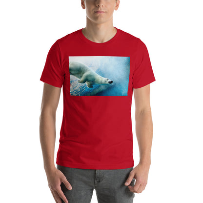 Classic Crew Neck Tee - Polar Dip - Ronz-Design-Unique-Apparel