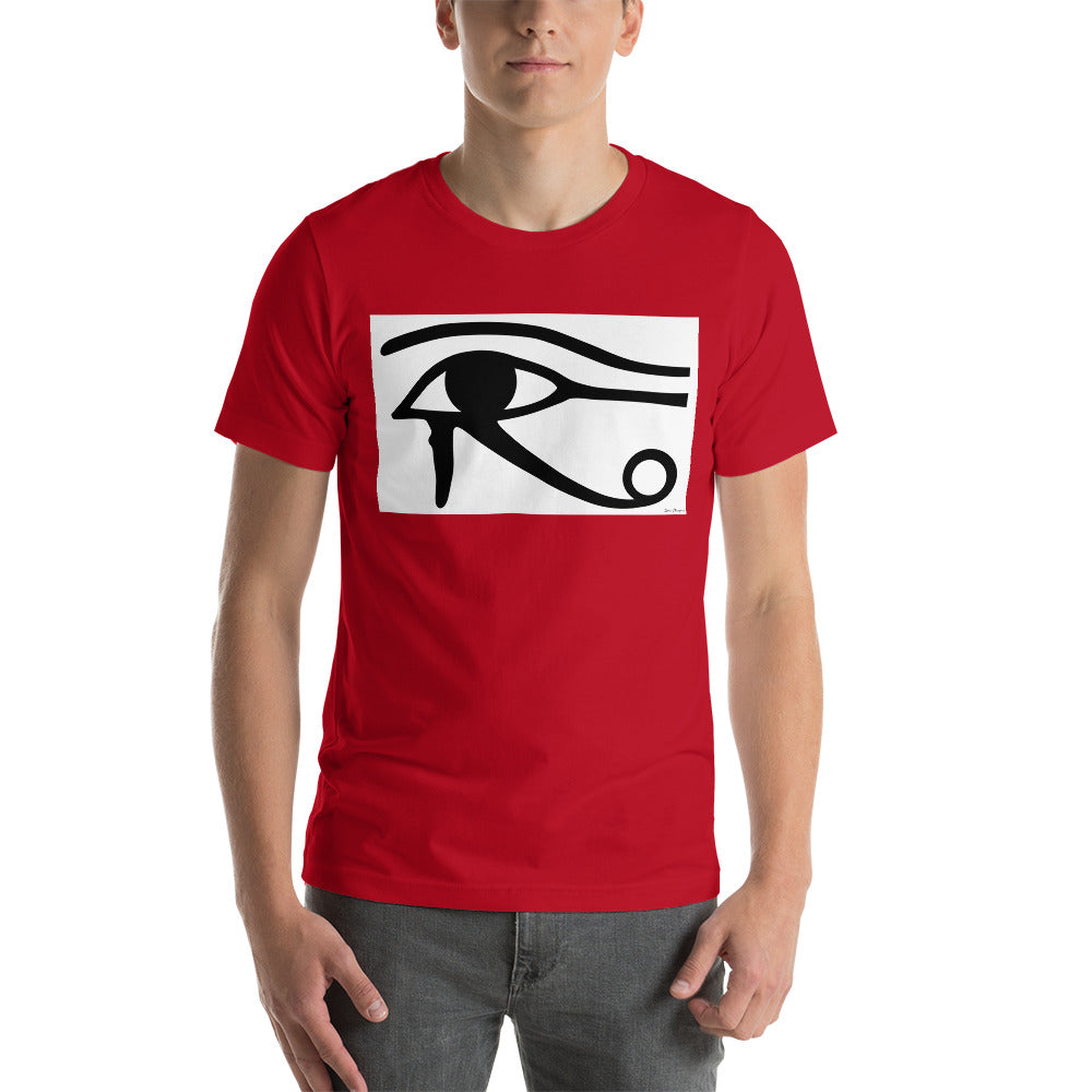 Classic Crew Neck Tee - Eye of Horus - Ronz-Design-Unique-Apparel