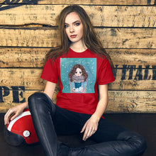 Load image into Gallery viewer, Everyday Elegant Tee - Coffee with Snow
