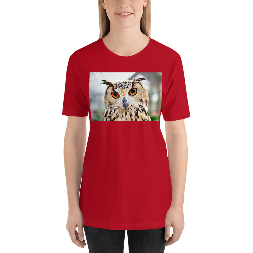 Everyday Elegant Tee - Orange Eyed Hooter